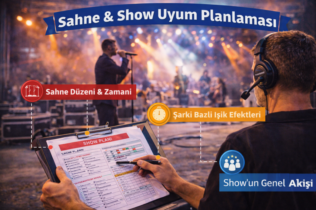 Sahne & Show Uyum Planlaması | Konser ve Turne Sahne Entegrasyon Hizmeti