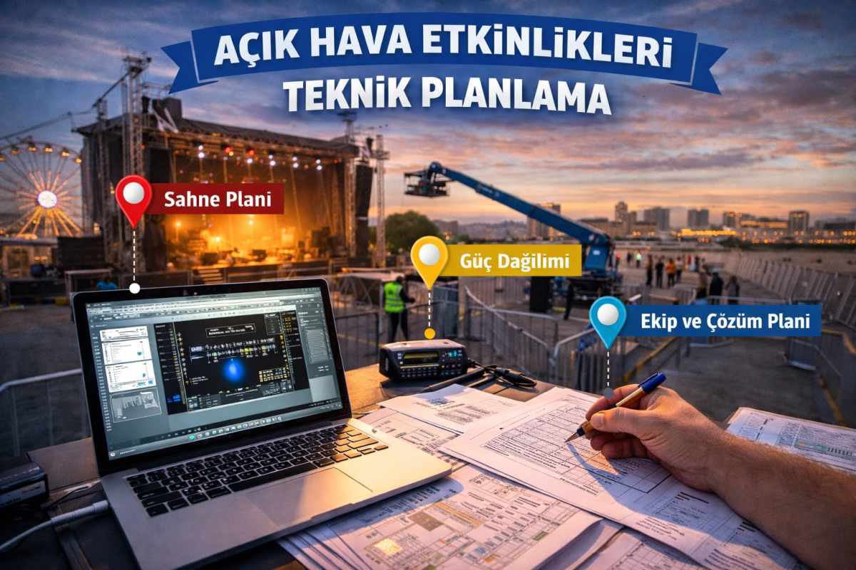 Sanatçı Turne Teknik Hizmetleri | Konser Ses Işık Sahne Sistemleri Türkiye