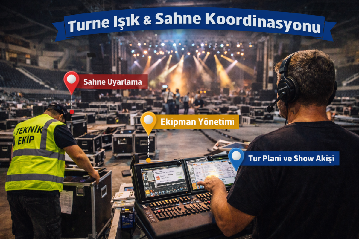 Timecode & Show Kontrol Sistemleri | Konser ve Sahne Şovları İçin Senkronizasyon Çözümleri